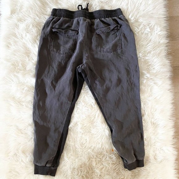 Splendid Lakeside joggers linen blend in lead gray size XL - Picture 8 of 9